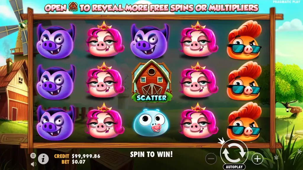 7 Piggies — banner principal en Spinit Casino