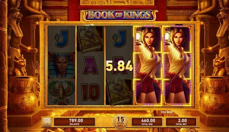 Book of Kings — banner principal en Spinit Casino