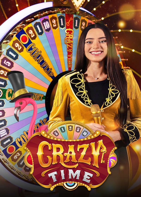 Crazy Time game show en Spinit Casino