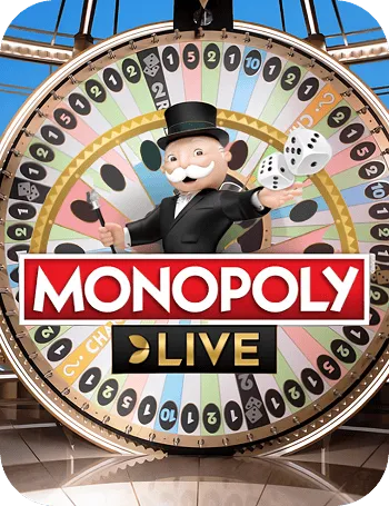 Monopoly Live game show en Spinit Casino